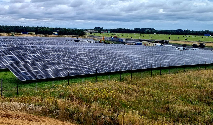 British Army's First Solar Farm Unveiled at The Defence School of Transport