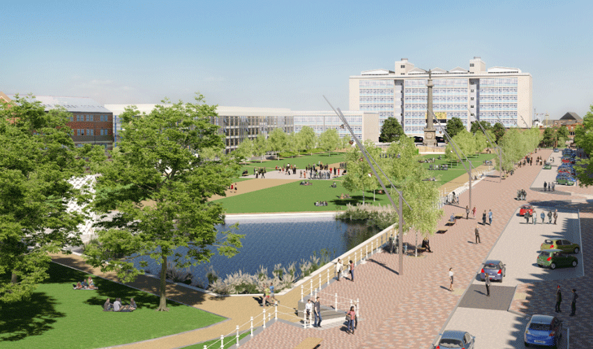 Planners Approve £11.7m  Queens Gardens Refurbishment 