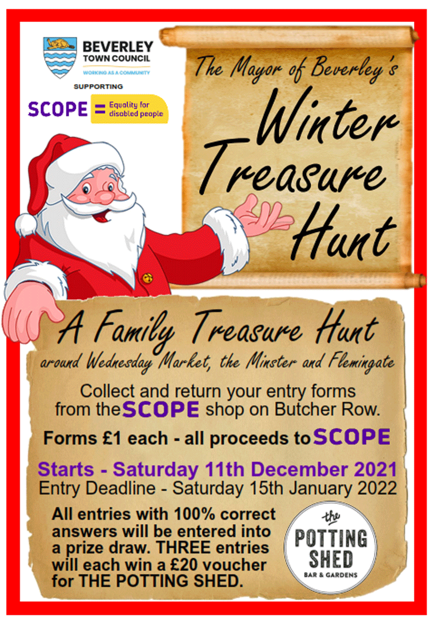 Mayor Of Beverley's Winter Treasure Hunt