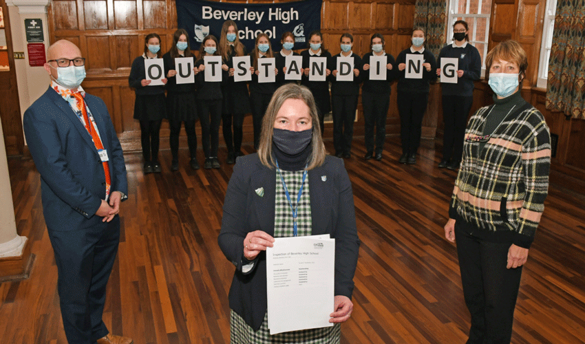 Beverley High School Headteacher Proud of Ofsted Recognition