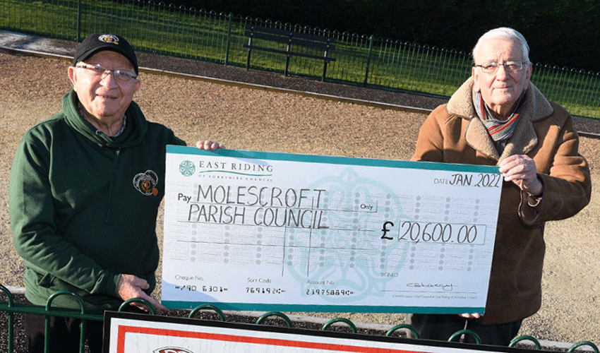 Molescroft Parish Council Awarded Cash To Extend Pétanque Piste