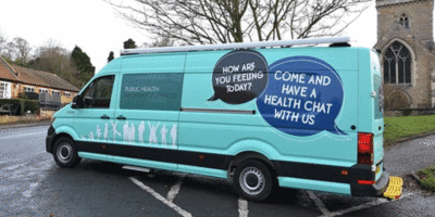 Inclusion Health Vehicle Out On The Road In The East Riding