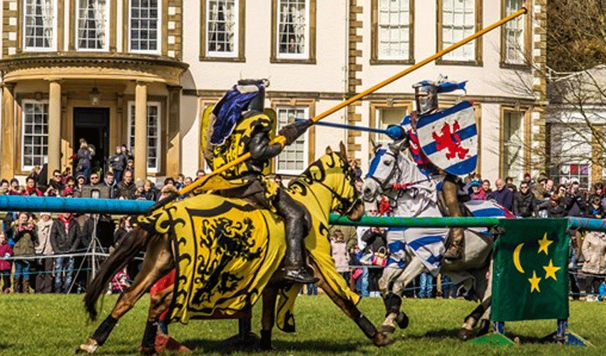 Medieval Jousting Returns To Sewerby Hall And Gardens