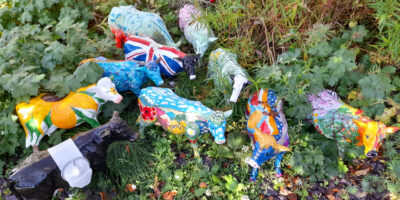 The Beverley Herd Nine Hand-Painted Cow Statues To Be Auctioned Off