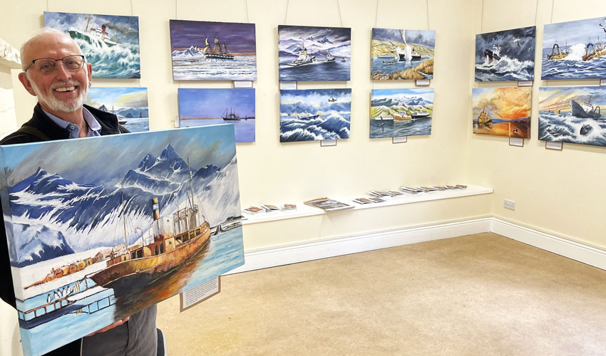 Artist Supports Viola Trawler Campaign With Exhibition