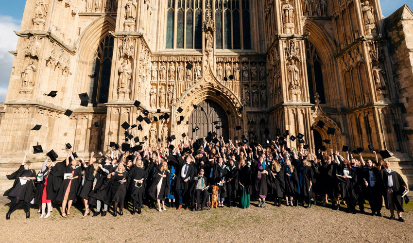 Graduation Ceremony Celebrates Student Success At University Centre Bishop Burton