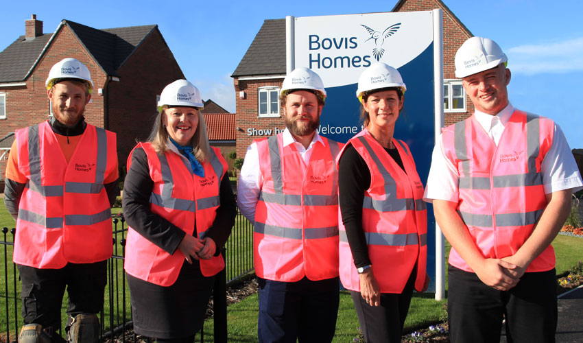 Developers In Beverley East Yorkshire Add A Splash Of Pink For A Good Cause