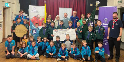Golden Grant Awarded To Beverley St Nicholas Scout Group By Tesco