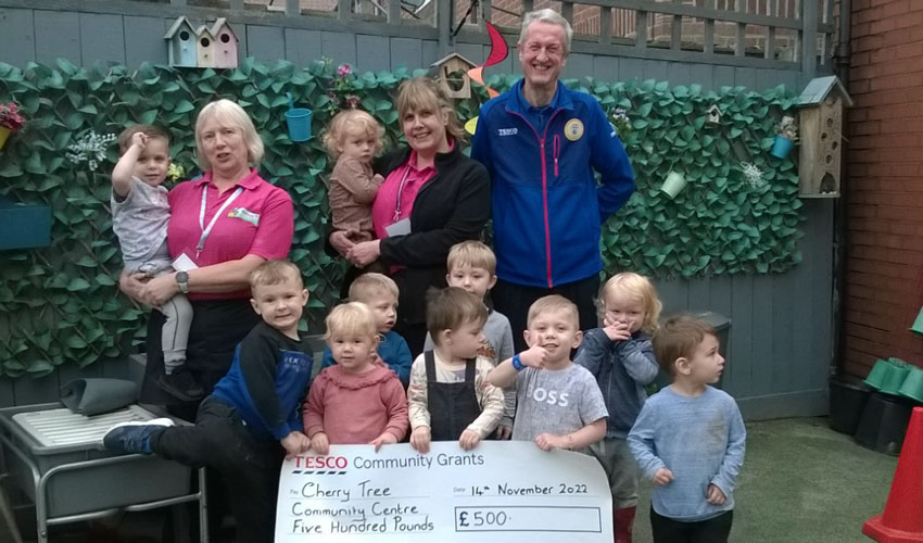 Tesco Beverley Issue More Grants To Community Projects In East Yorkshire