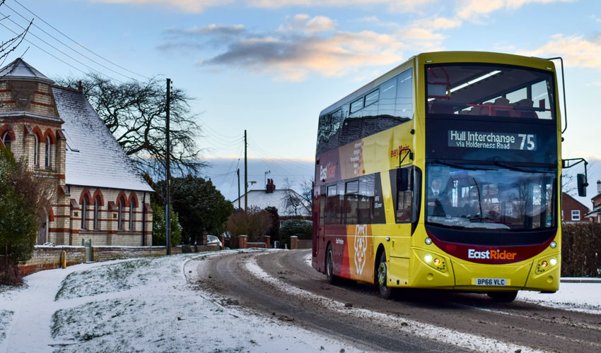 Buses For Christmas And New Year Have Been Announced For East Yorkshire