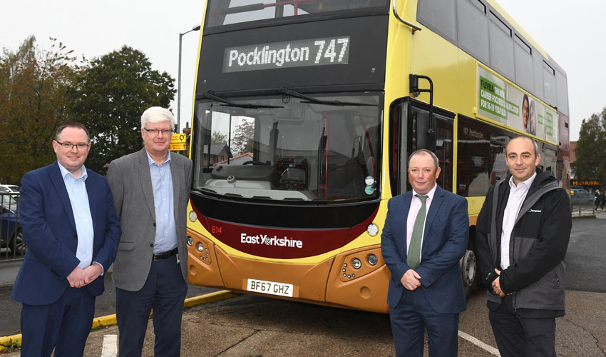 Introducing New Evening And Weekend Bus Services In East Riding 