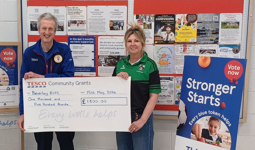 Tesco Beverley Stronger Starts Community Grants