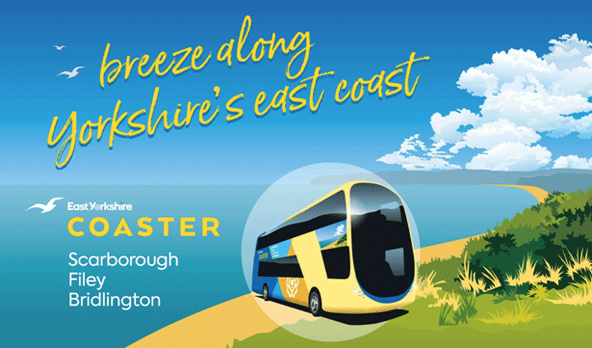 Scenic Journeys Every Day: East Yorkshire Buses Announces Return of Coaster Services for the 2025 Season